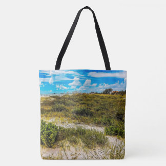 Bolso De Tela Verdes de playa
