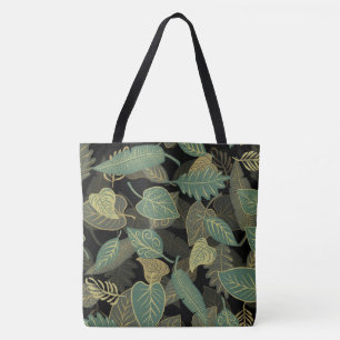 Bolso De Tela Verdor