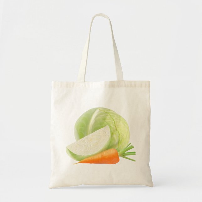 Bolso De Tela Verduras frescas (Frente)