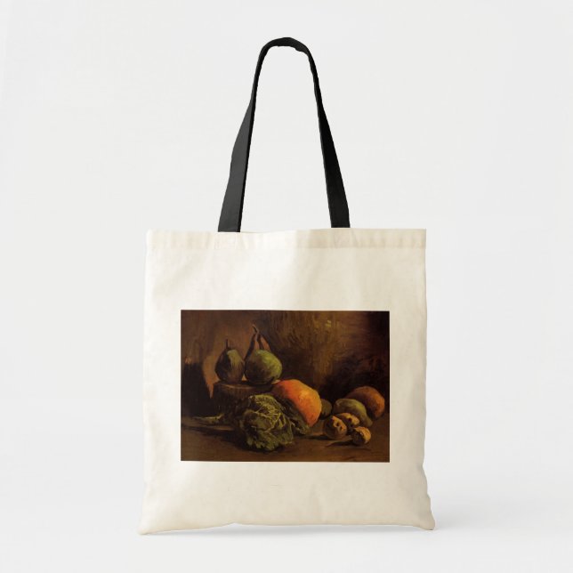 Bolso De Tela Verduras y frutas por Vincent van Gogh (Frente)
