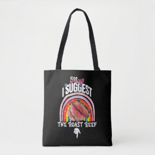 Bolso De Tela Vergonzoso ¿Puedo sugerir el rosbif