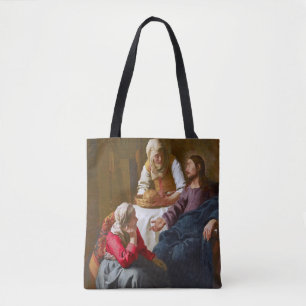 Bolso De Tela Vermeer - Cristo en la Casa de Martha y María