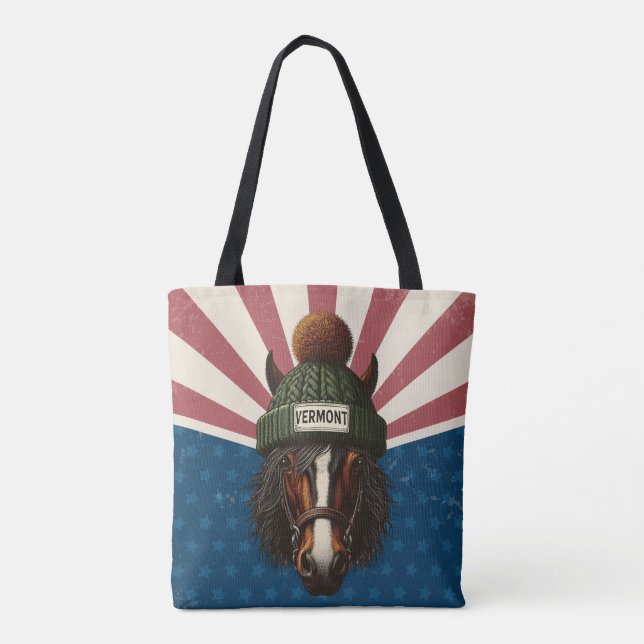 Bolso De Tela Vermont (Reverso)