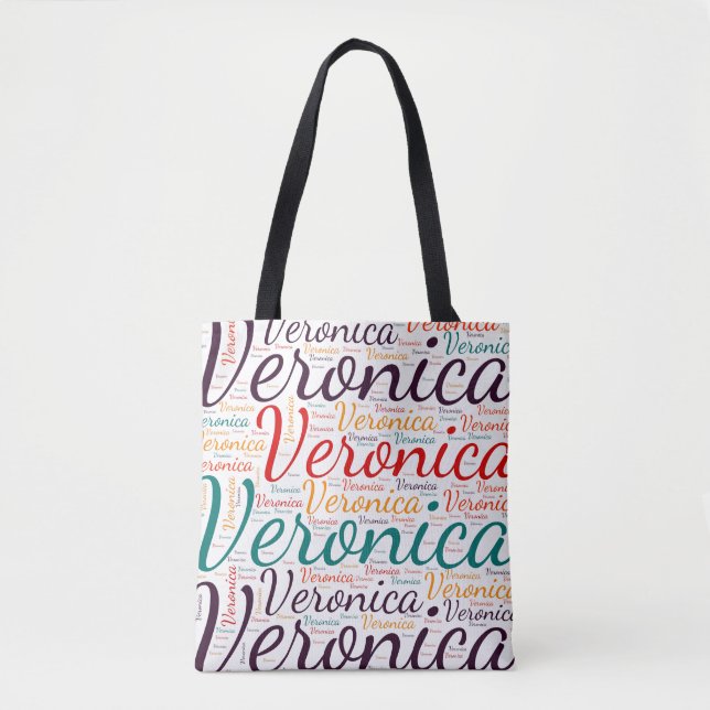Bolso De Tela Veronica (Anverso)