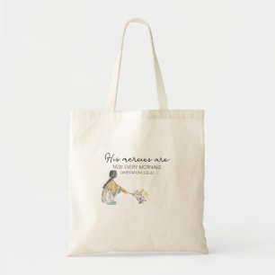 Bolso De Tela Verso de la Biblia cristiana