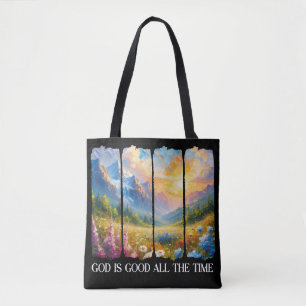 Bolso De Tela Verso de la Biblia Cristiana inspiradora
