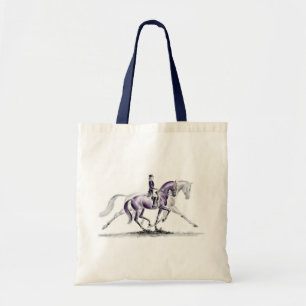 Bolso De Tela Vestido caballo en Trot Piaffe
