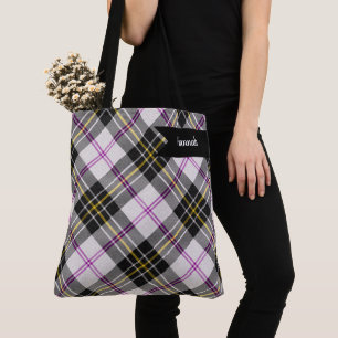 Bolso De Tela Vestido MacPherson Clan Tartán de las Tierras Alta
