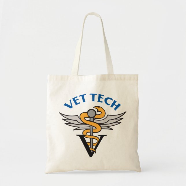 Bolso De Tela Vet Tech (Frente)