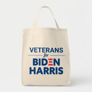 Bolso De Tela Veteranos para el Personalizado Biden Harris