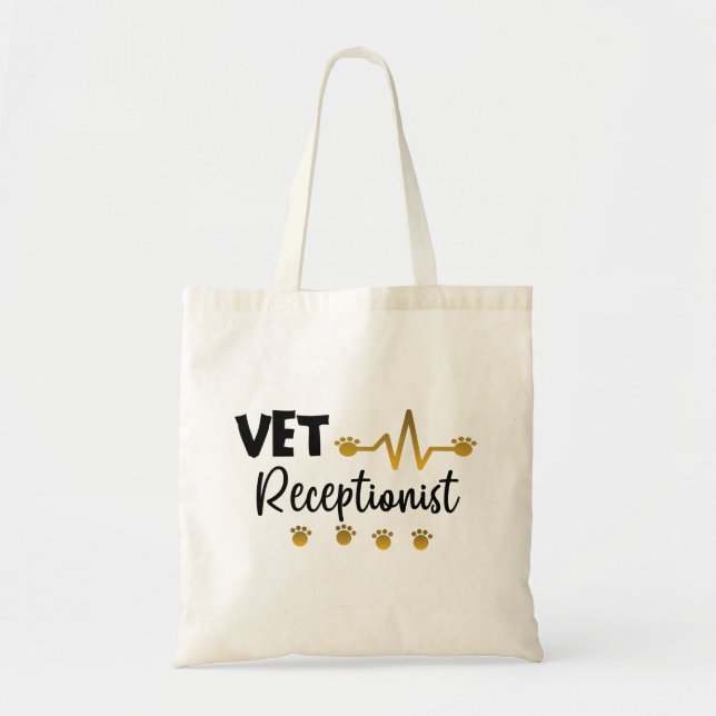 Bolso De Tela Veterinaria receptora Veterinaria Animal (Frente)