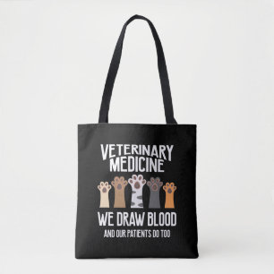 Bolso De Tela Veterinario Vet Tech Rescate Animal