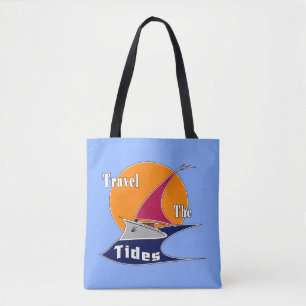 Bolso De Tela Viaja por las mareas
