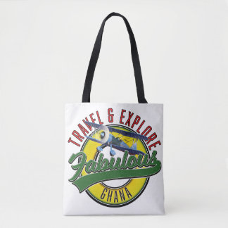 Bolso De Tela Viajar para explorar el fabuloso logo de Ghana