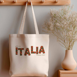 Bolso De Tela Viaje a Italia de Chicas de Tomate