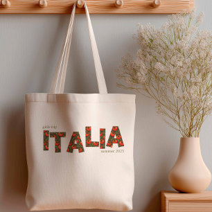 Bolso De Tela Viaje a Italia de Chicas de Tomate