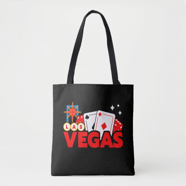 Bolso De Tela Viaje a Las Vegas - Bienvenidos A Las Fabulosas Ve (Anverso)