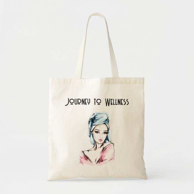 Bolso De Tela Viaje a Wellness (Frente)
