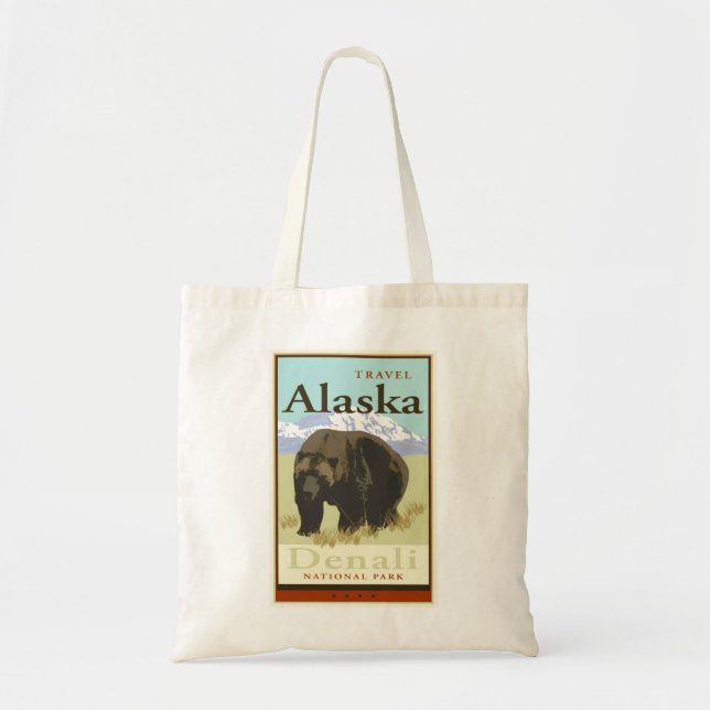 Bolso De Tela Viaje Alaska (Frente)