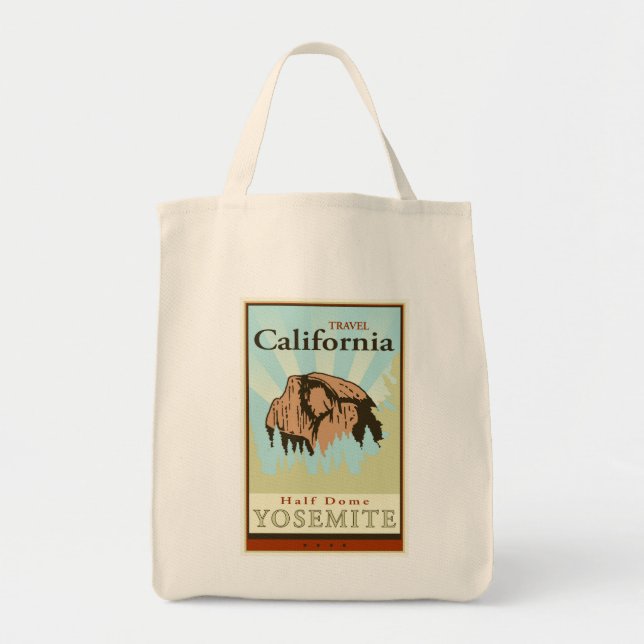 Bolso De Tela Viaje California (Frente)