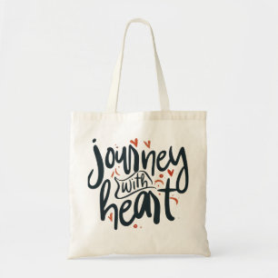 Bolso De Tela Viaje con corazón