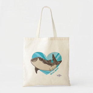 Bolso De Tela Viaje con su tiburón de ballena