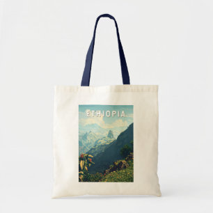 Bolso De Tela Viaje de arte de Ilustracion en Etiopía
