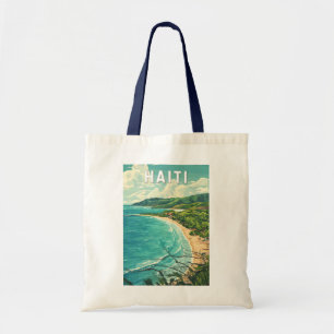 Bolso De Tela Viaje de arte de Ilustracion en Haití