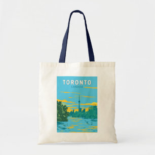 Bolso De Tela Viaje de arte de Toronto Canadá