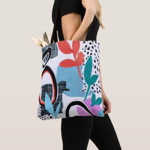 Bolso De Tela Viaje de campo abstracto