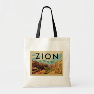 Bolso De Tela Viaje de cosecha del Parque Nacional Zion