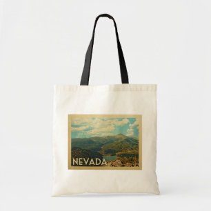 Bolso De Tela Viaje de época del estado de Nevada