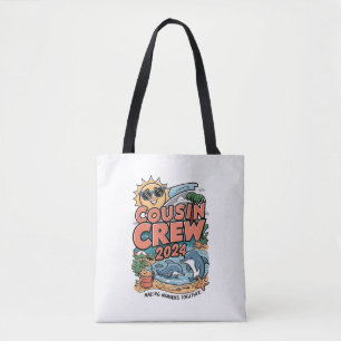 Bolso De Tela Viaje de la familia Summer Vacation Beach 2024