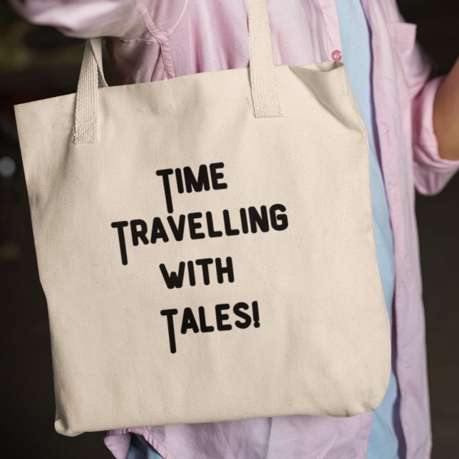 Bolso De Tela Viaje de tiempo con regalo de profesor de historia (Shop now and embark on a journey through time with every step!)