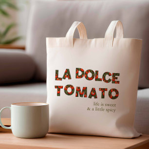 Bolso De Tela Viaje de verano de La Dolce Tomato Italia Chicas