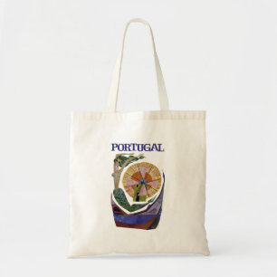 Bolso De Tela Viaje de Vintage Airline Portugal