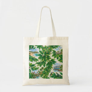 Bolso De Tela Viaje Oceánico Botánico Islas Canarias