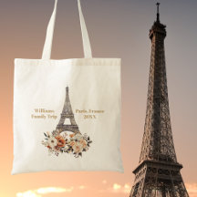 Viaje personalizado a París Torre Eiffel Floral