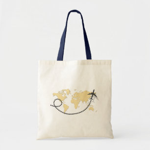Bolso De Tela Viajemos por el ilustracion mundial