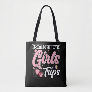 Bolso De Tela Viajero De Vacaciones De Vuelo 50 Viajes De Chicas