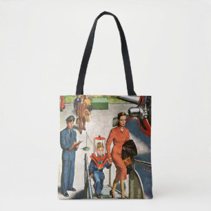 Bolso De Tela Viajero del espacio