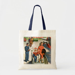 Bolso De Tela Viajero del espacio