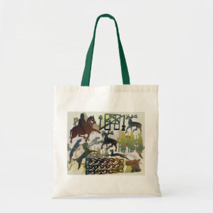Bolso De Tela Viajeros antiguos 1995