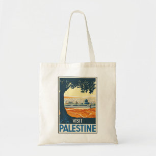 Bolso De Tela Viajes de época-Poster-Palestina