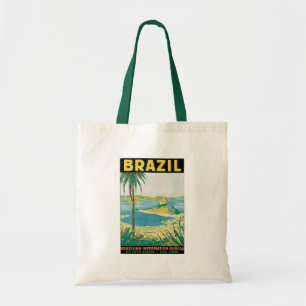 Bolso De Tela Viajes de época Río de Janeiro Playa Costera Brasi