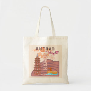 Bolso De Tela Viajes de Vietnam