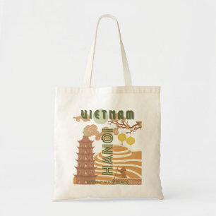 Bolso De Tela Viajes de Vietnam, cosecha
