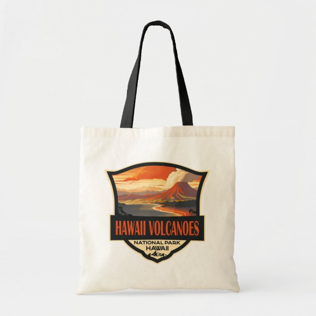 Bolso De Tela Viajes del Ilustracion del Parque Nacional de los  (Frente)