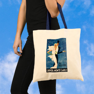 Bolso De Tela Viajes Vintage, Amor Romántico Invierno en Monte C
