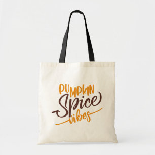 Bolso De Tela Vibes de especias de calabaza